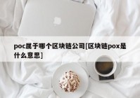 poc属于哪个区块链公司[区块链pox是什么意思]